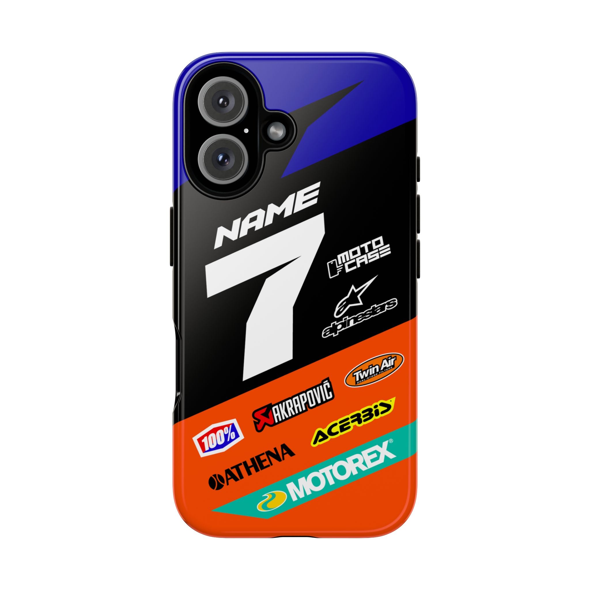 Motocross Phone Case — Factory Orange