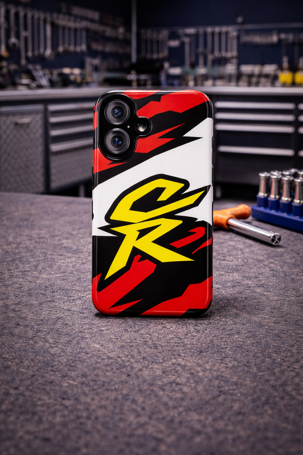 Motocross Phone Case — Red Throwback
