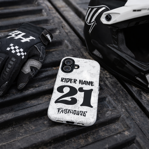 Motocross Phone Case — Bandana White