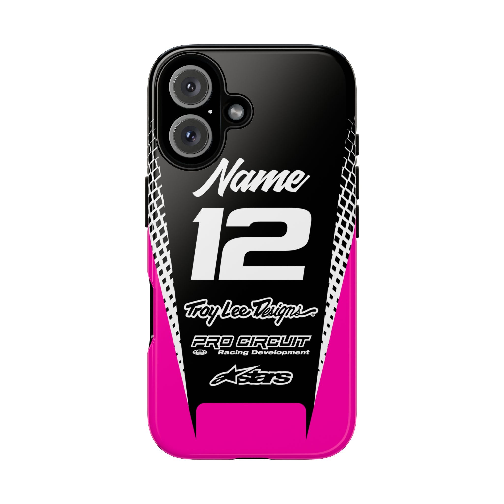 Motocross Phone Case — Racer Pink